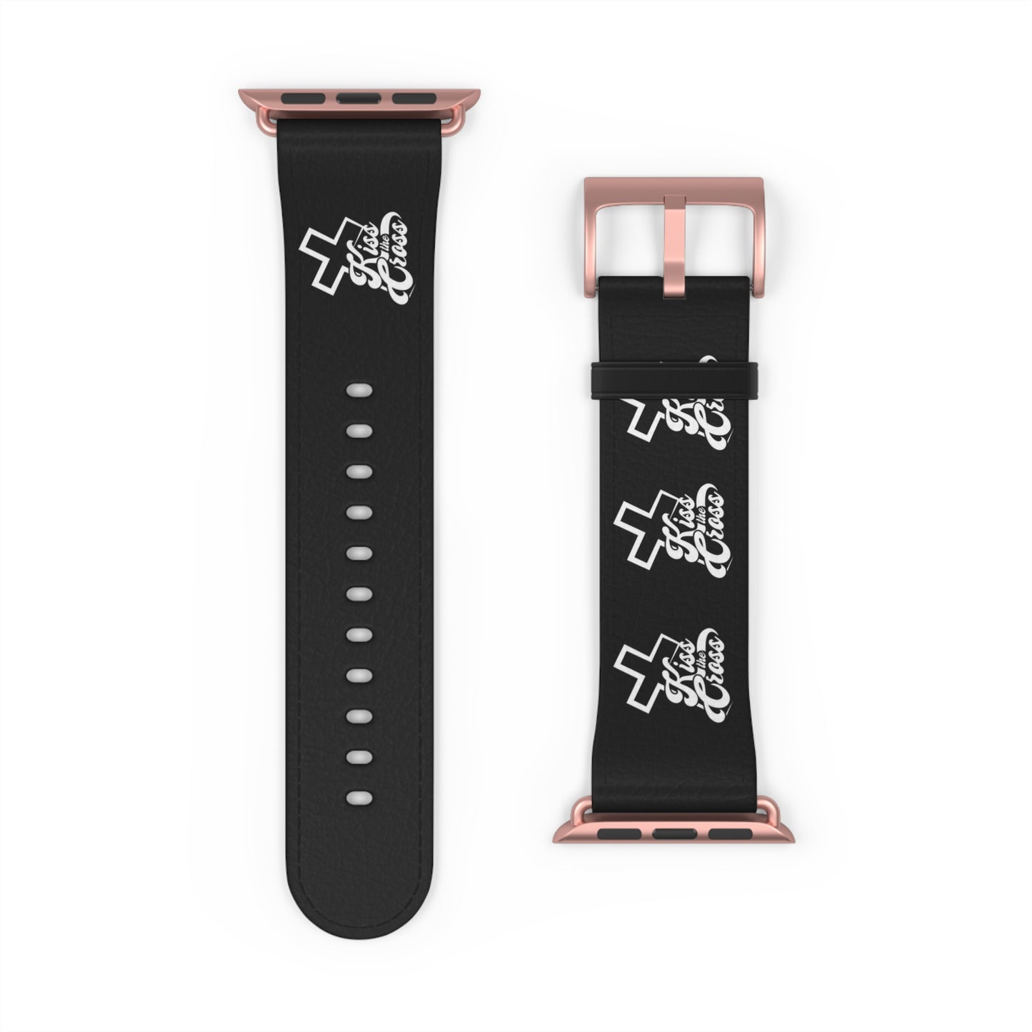 Kiss The Cross - Stylish Watch Band with Trendy Design.