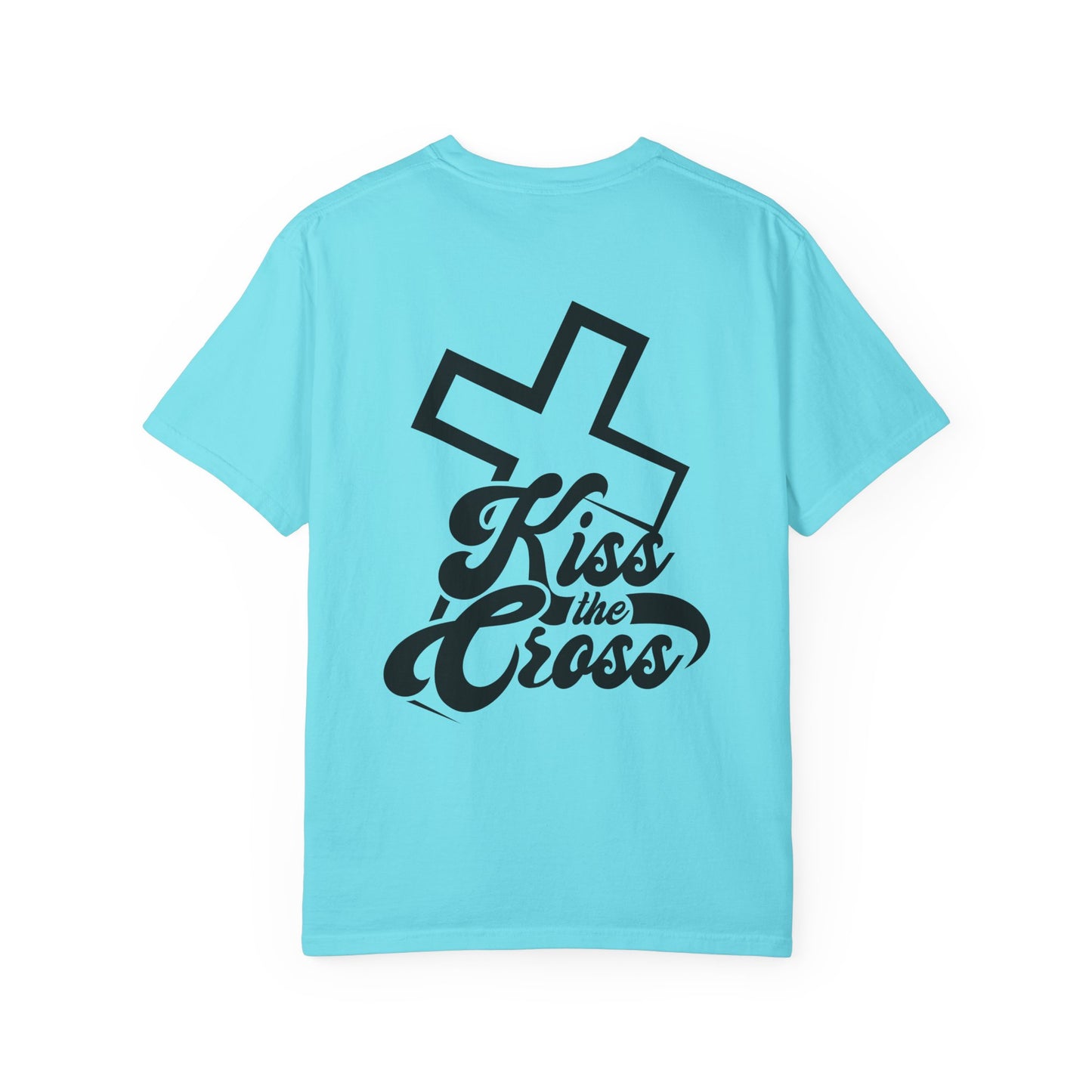 Kiss the Cross Unisex T-Shirt, Faith-Based Apparel.