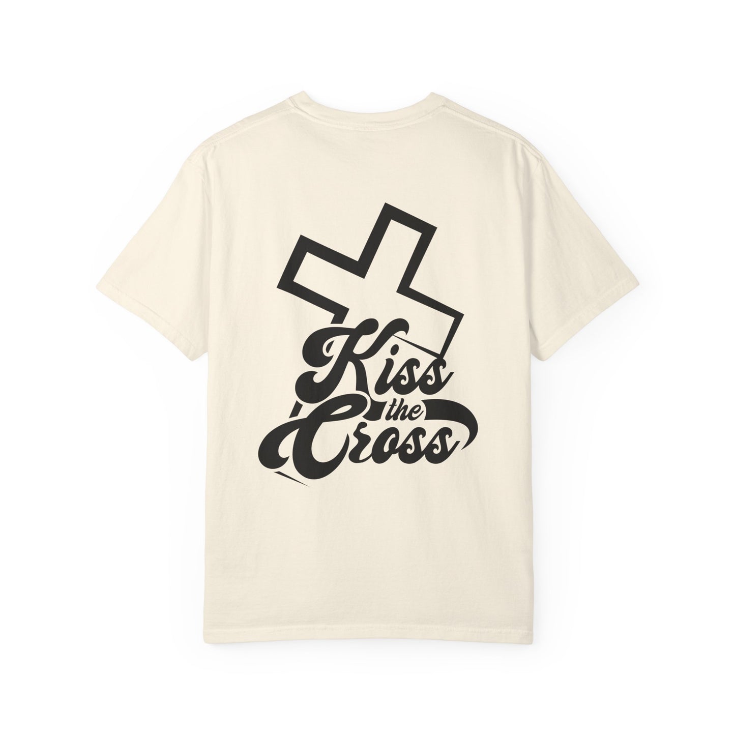 Kiss the Cross Unisex T-Shirt, Faith-Based Apparel.
