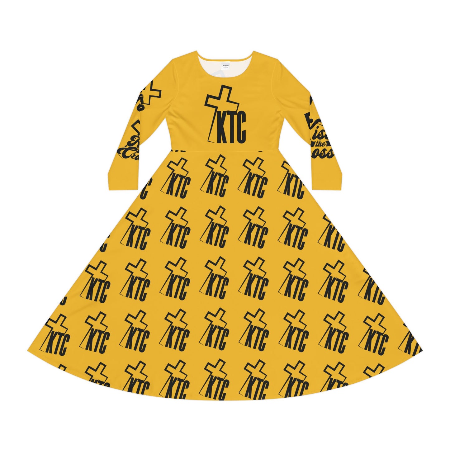 Kiss The Cross - Faith based youthful casual wear church dress.