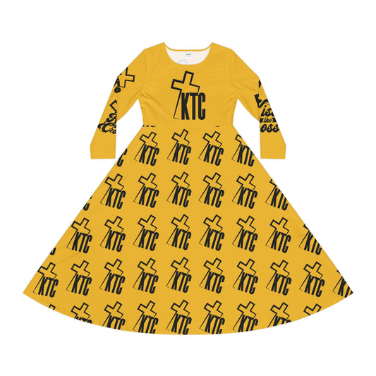 Kiss The Cross - Faith based youthful casual wear church dress.
