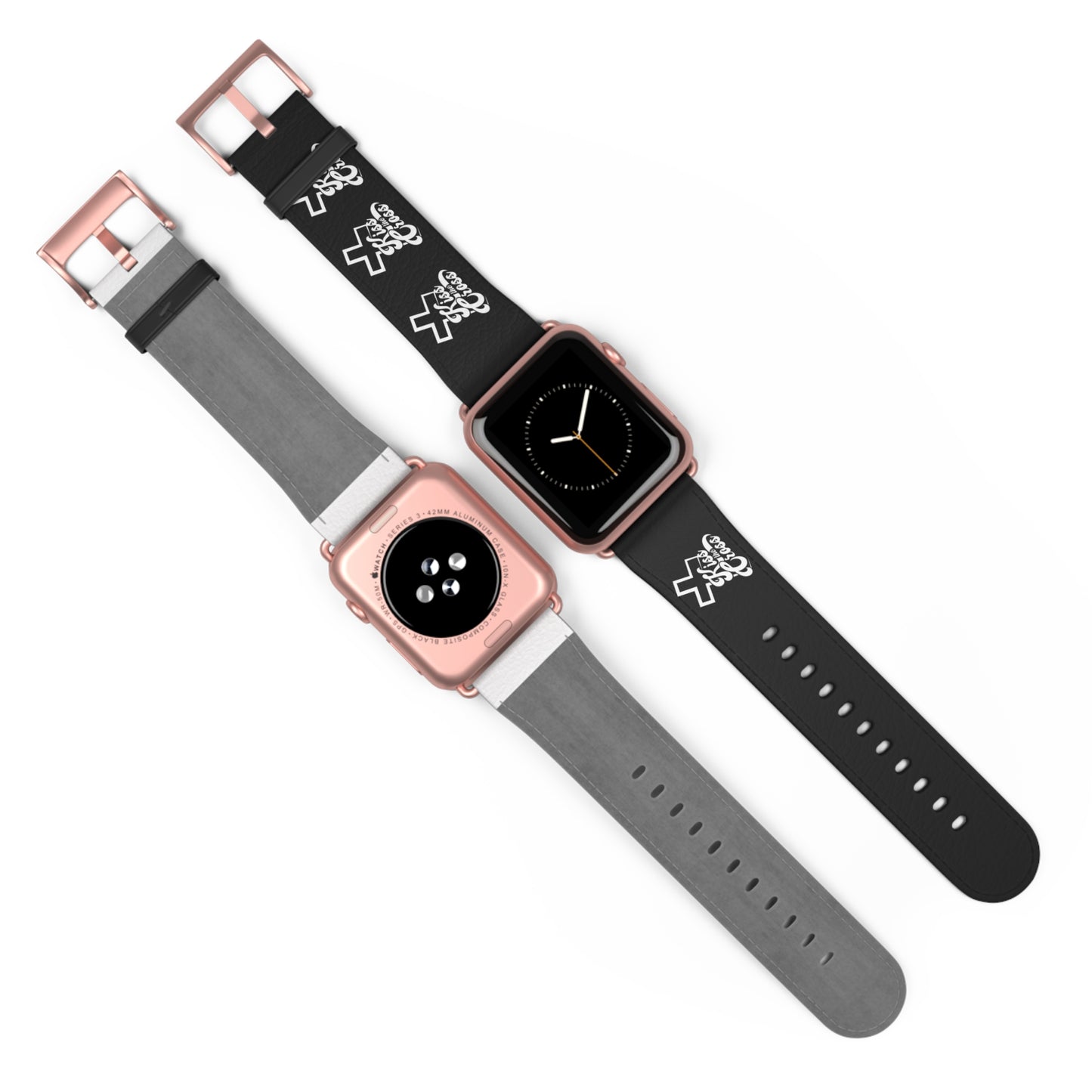 Kiss The Cross - Stylish Watch Band with Trendy Design.
