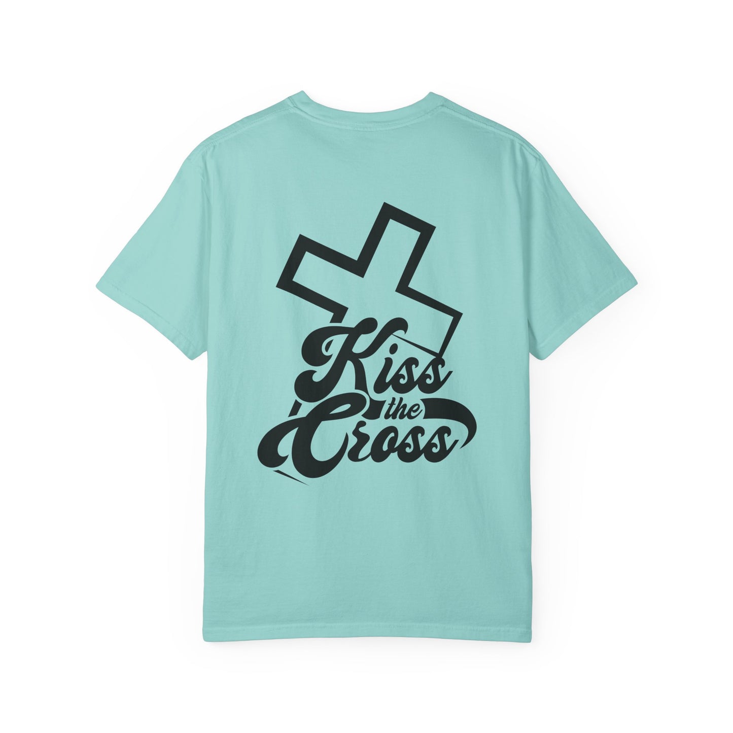 Kiss the Cross Unisex T-Shirt, Faith-Based Apparel.