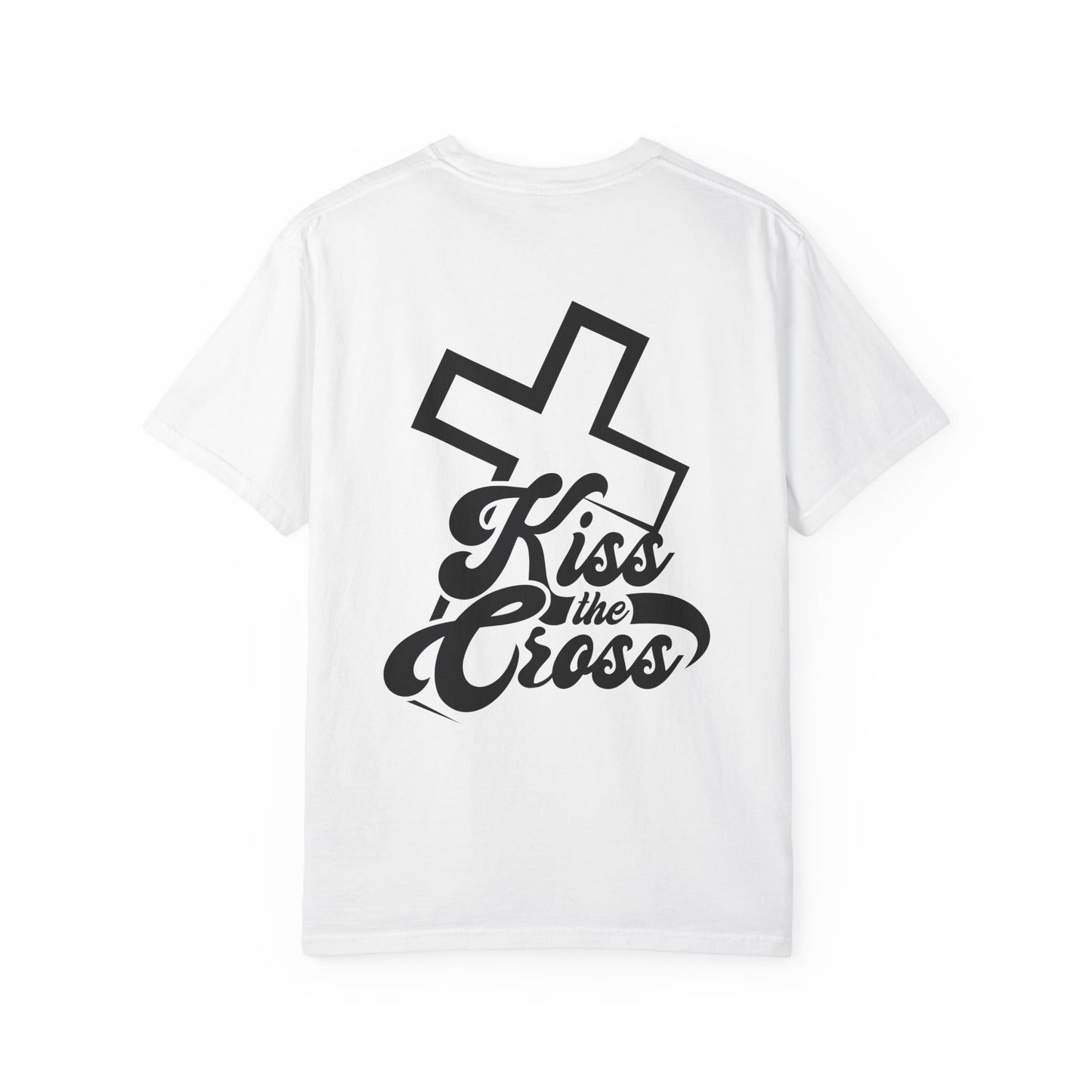 Kiss the Cross Unisex T-Shirt, Faith-Based Apparel.