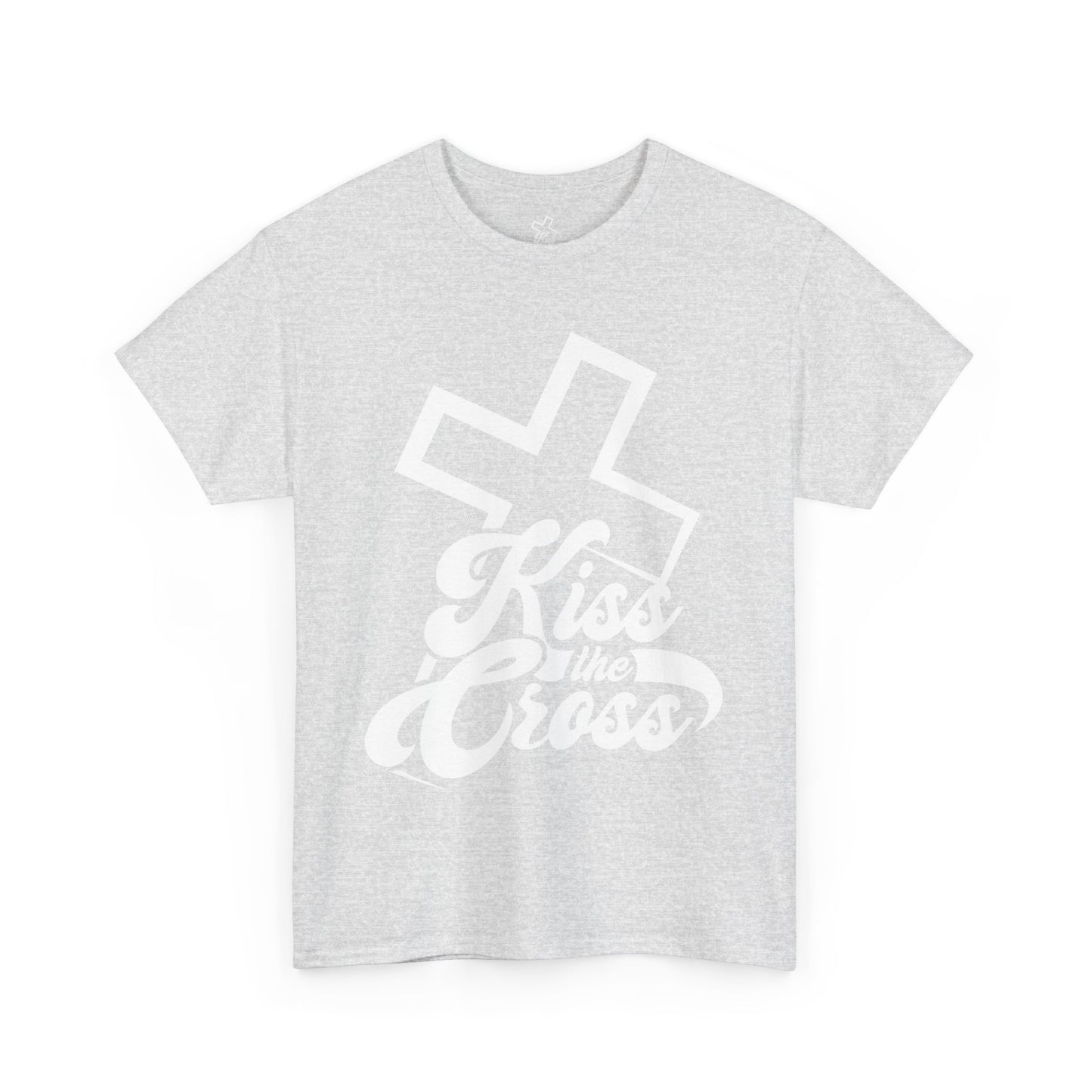 Kiss the Cross - Faith-Inspired Unisex Tee