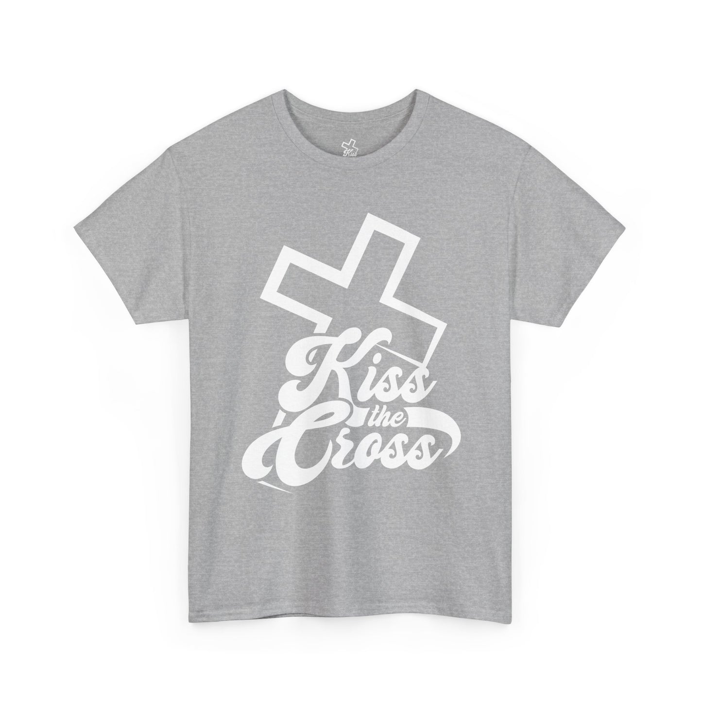 Kiss the Cross - Faith-Inspired Unisex Tee