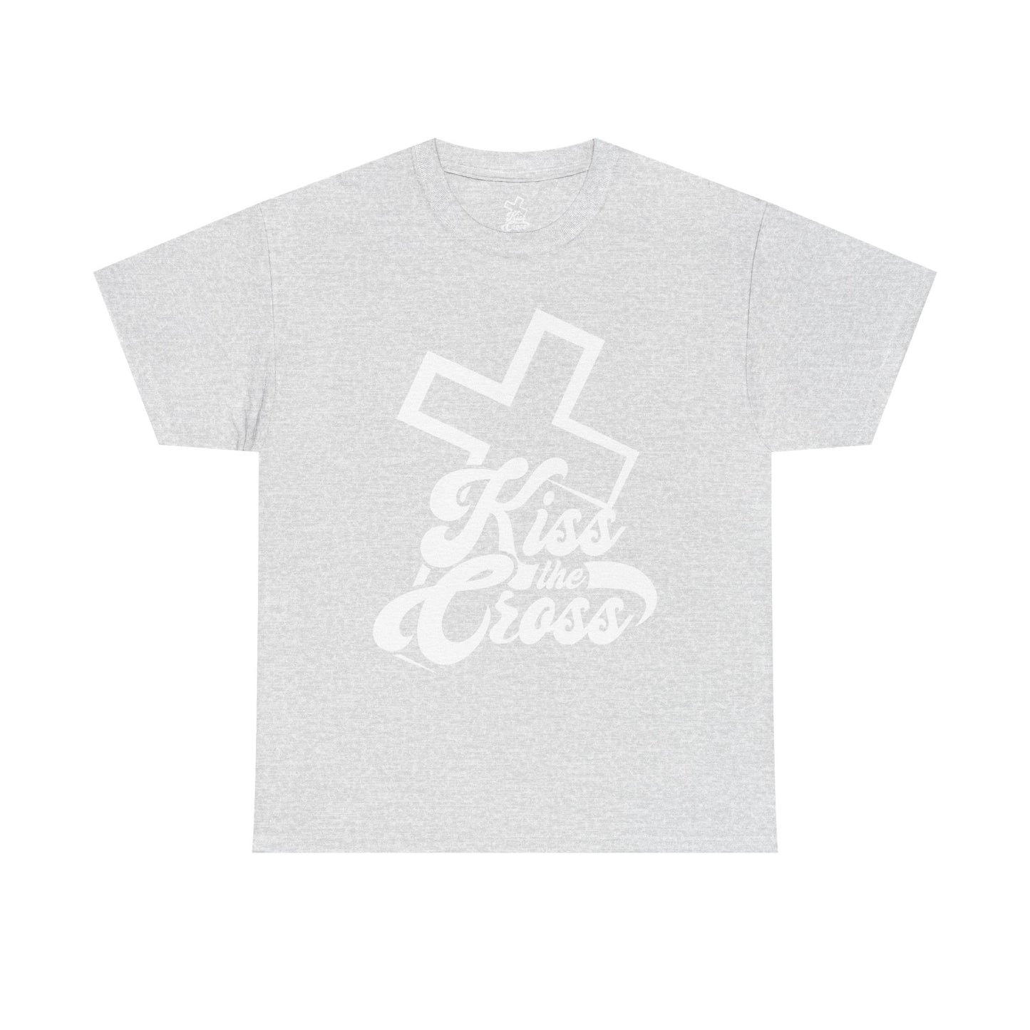 Kiss the Cross - Faith-Inspired Unisex Tee