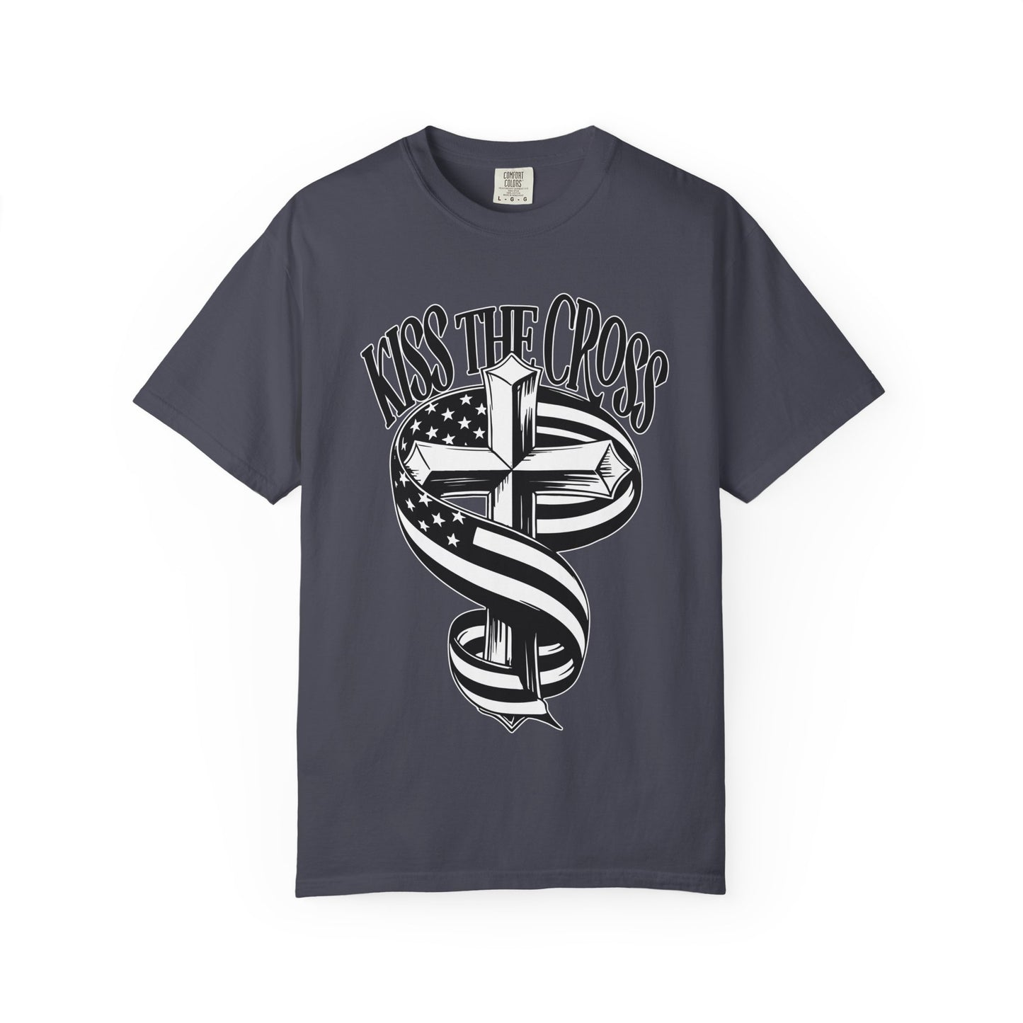 KTC: American Flag Wrapped Cross T-Shirt
