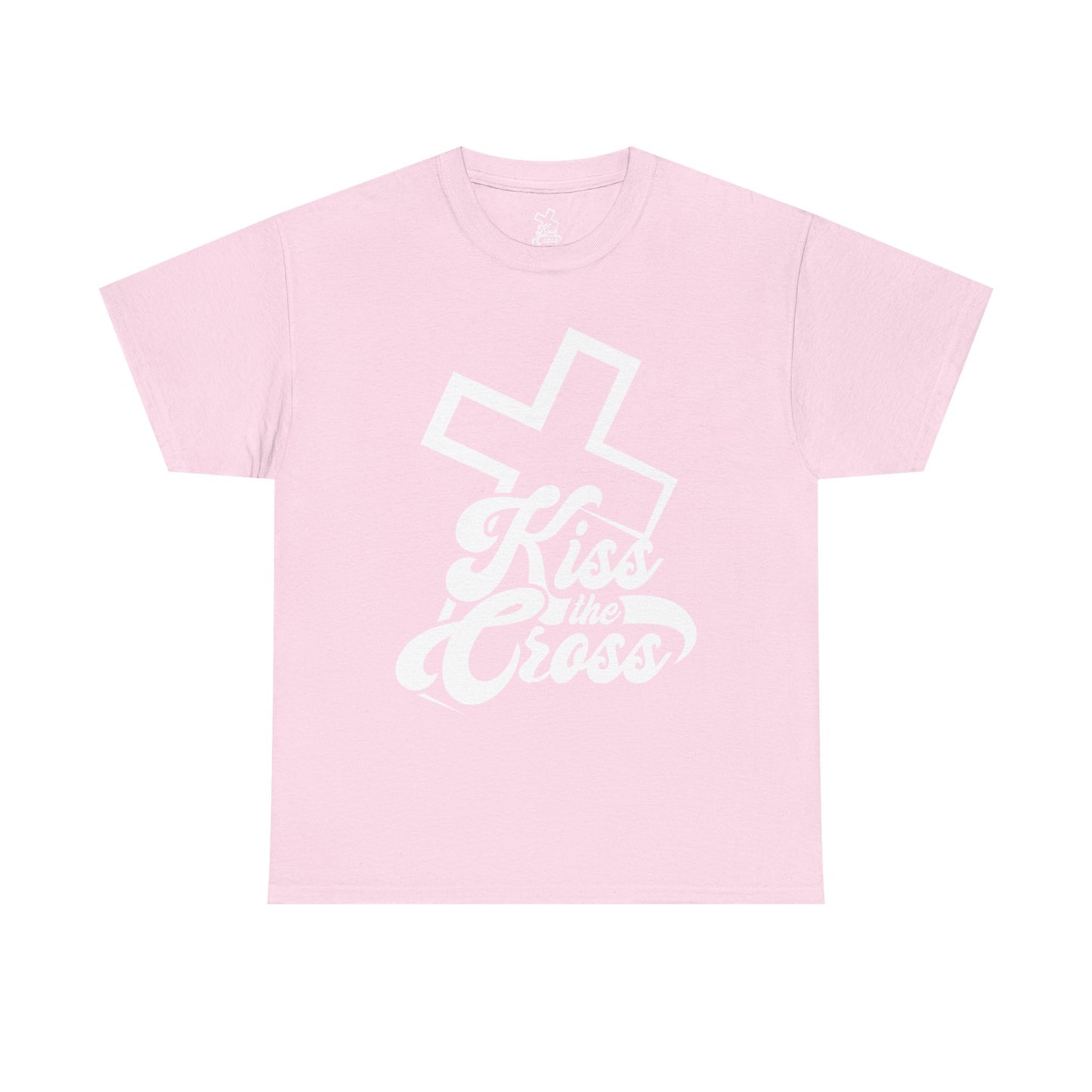 Kiss the Cross - Faith-Inspired Unisex Tee