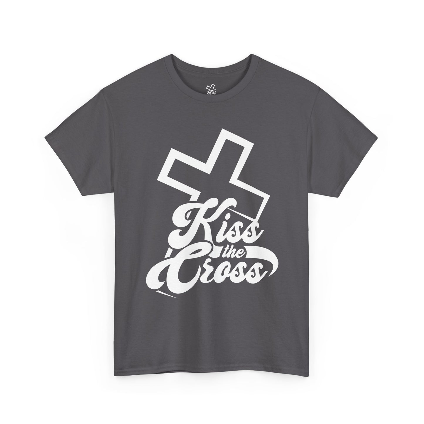 Kiss the Cross - Faith-Inspired Unisex Tee