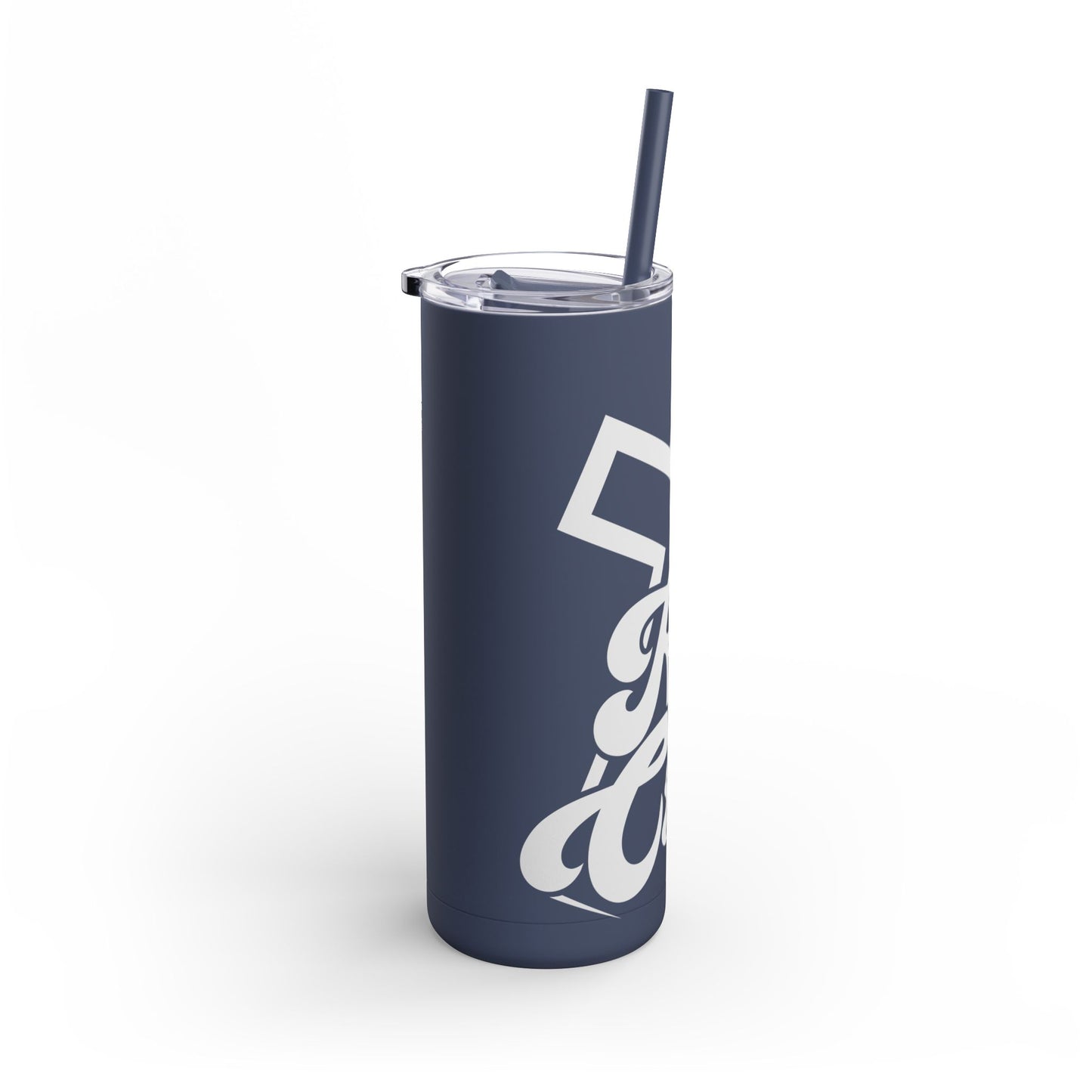 Kiss The Cross - Stylish Matte Tumbler - for hot and cold drinks.