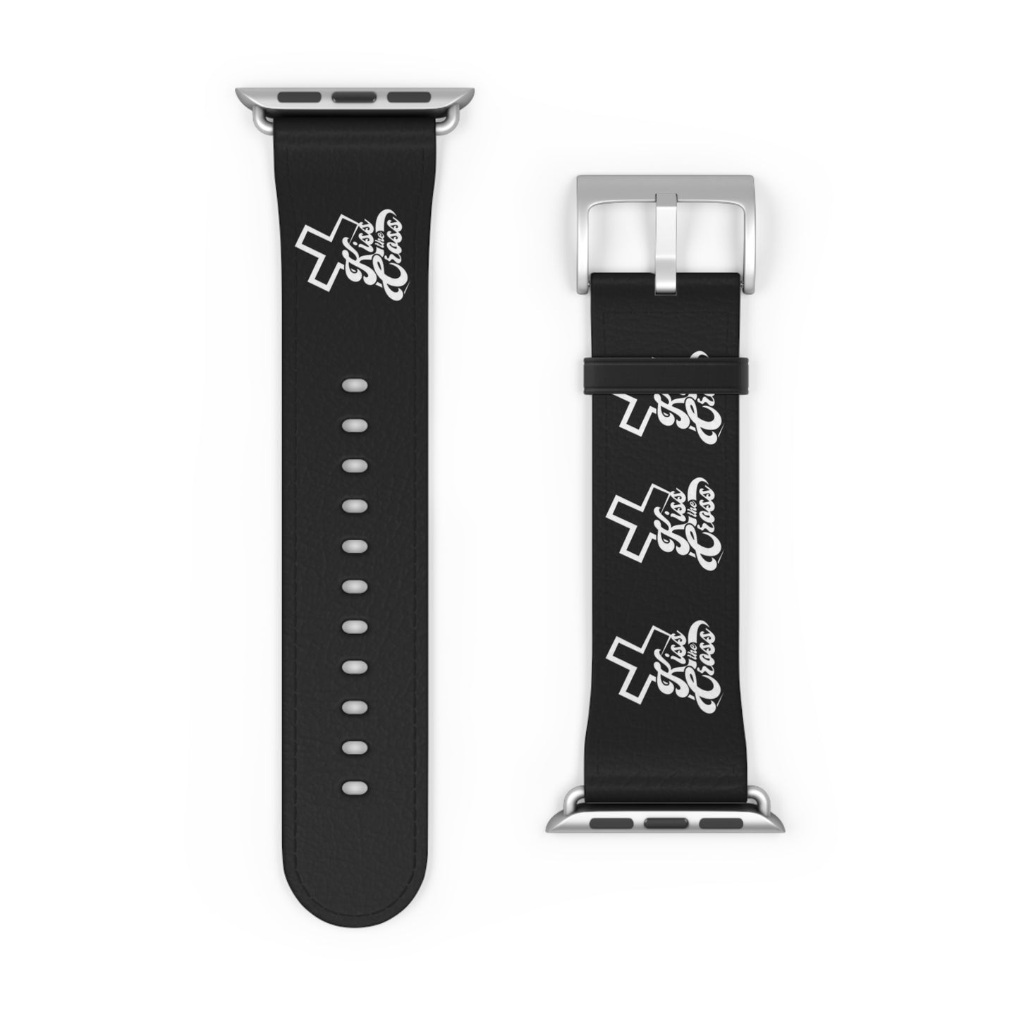 Kiss The Cross - Stylish Watch Band with Trendy Design.