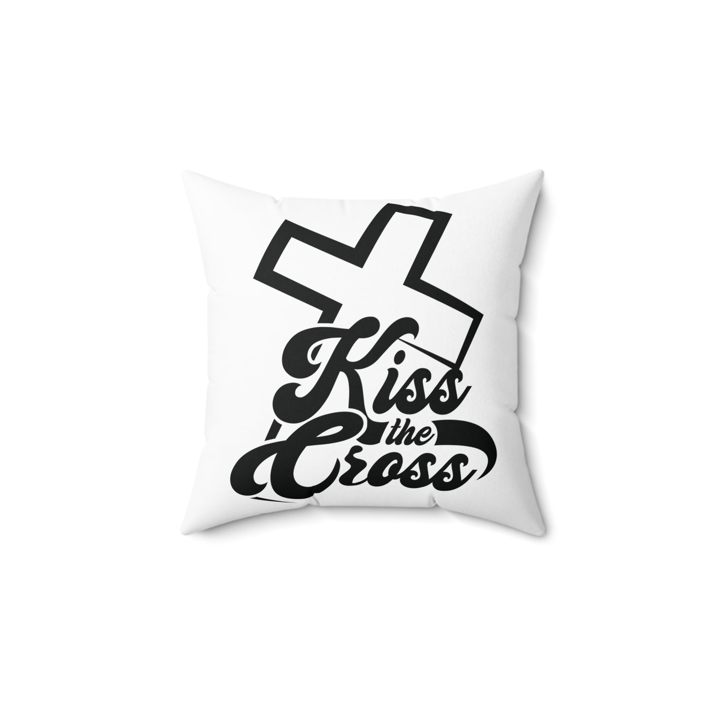 Kiss The Cross Pillow