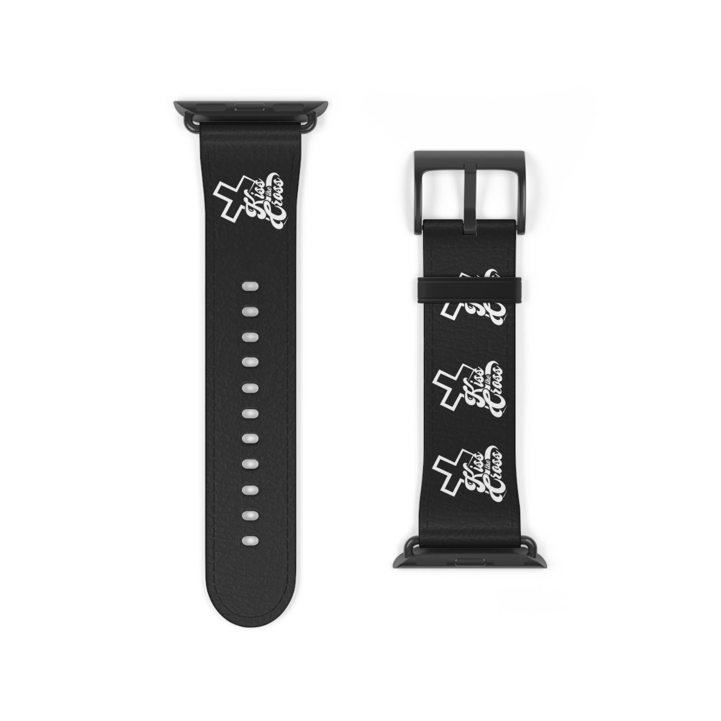 Kiss The Cross - Stylish Watch Band with Trendy Design.