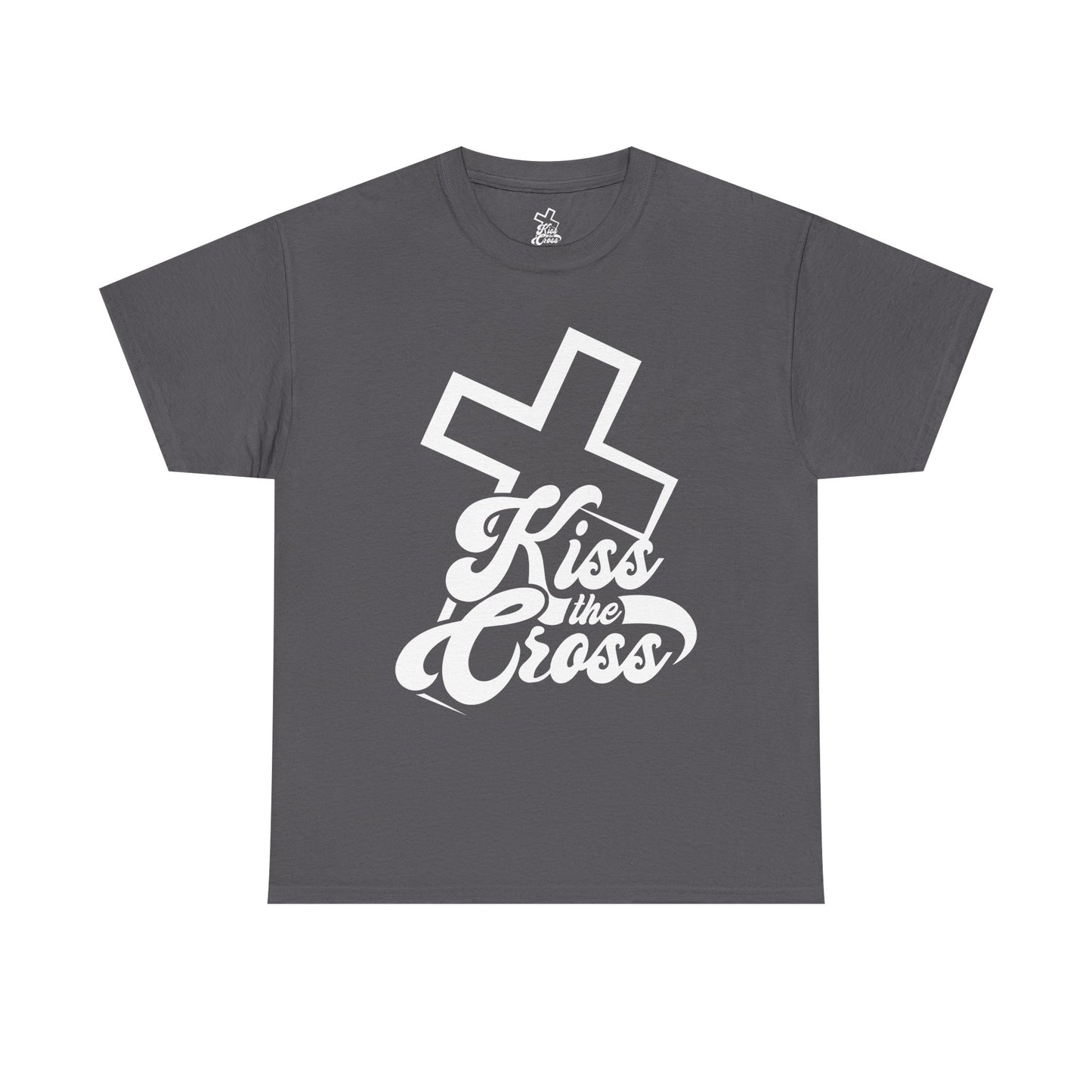 Kiss the Cross - Faith-Inspired Unisex Tee