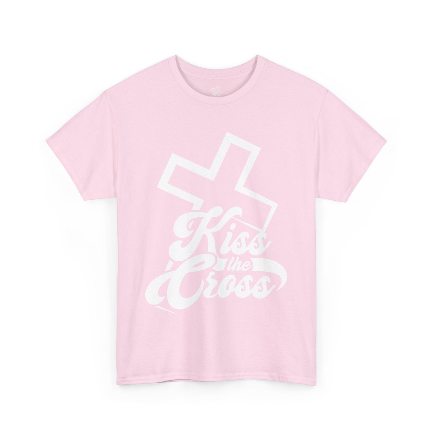 Kiss the Cross - Faith-Inspired Unisex Tee