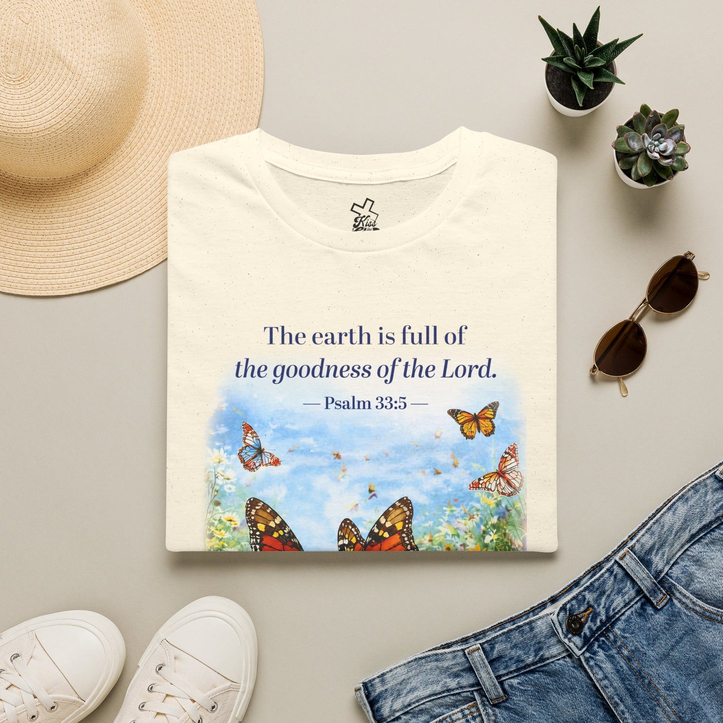 KTC: Psalm 33:5 Butterfly Design
