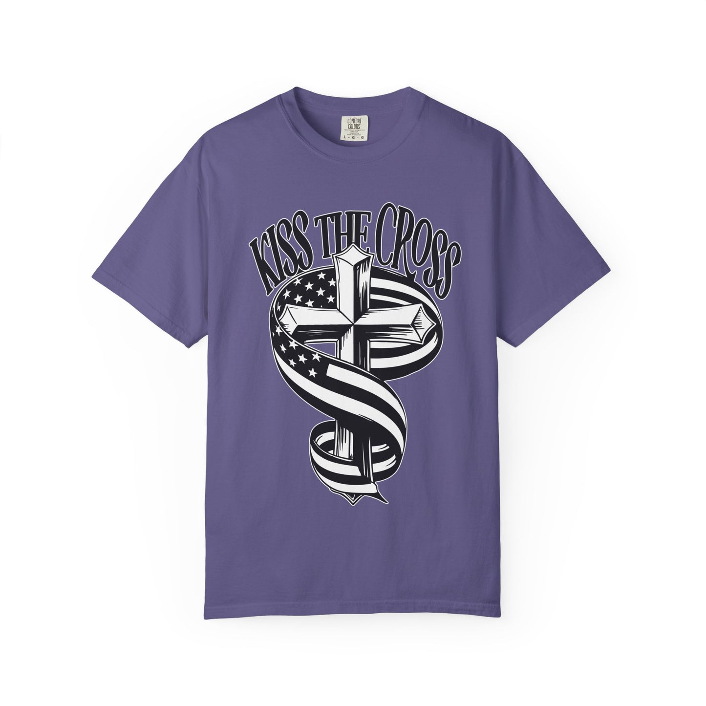 KTC: American Flag Wrapped Cross T-Shirt