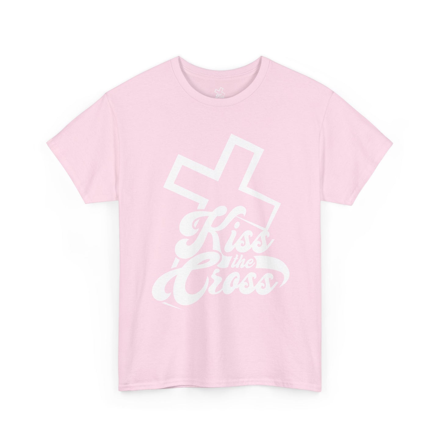 Kiss the Cross - Faith-Inspired Unisex Tee