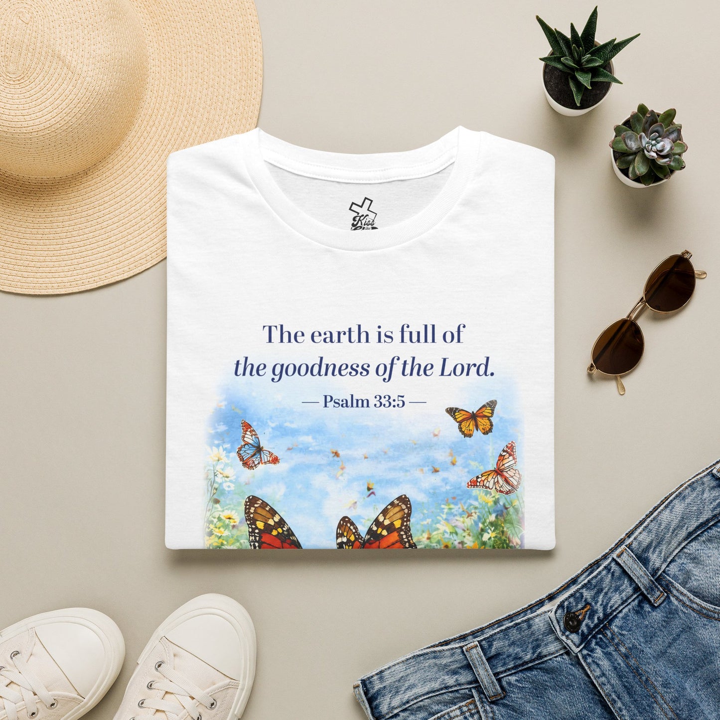 KTC: Psalm 33:5 Butterfly Design