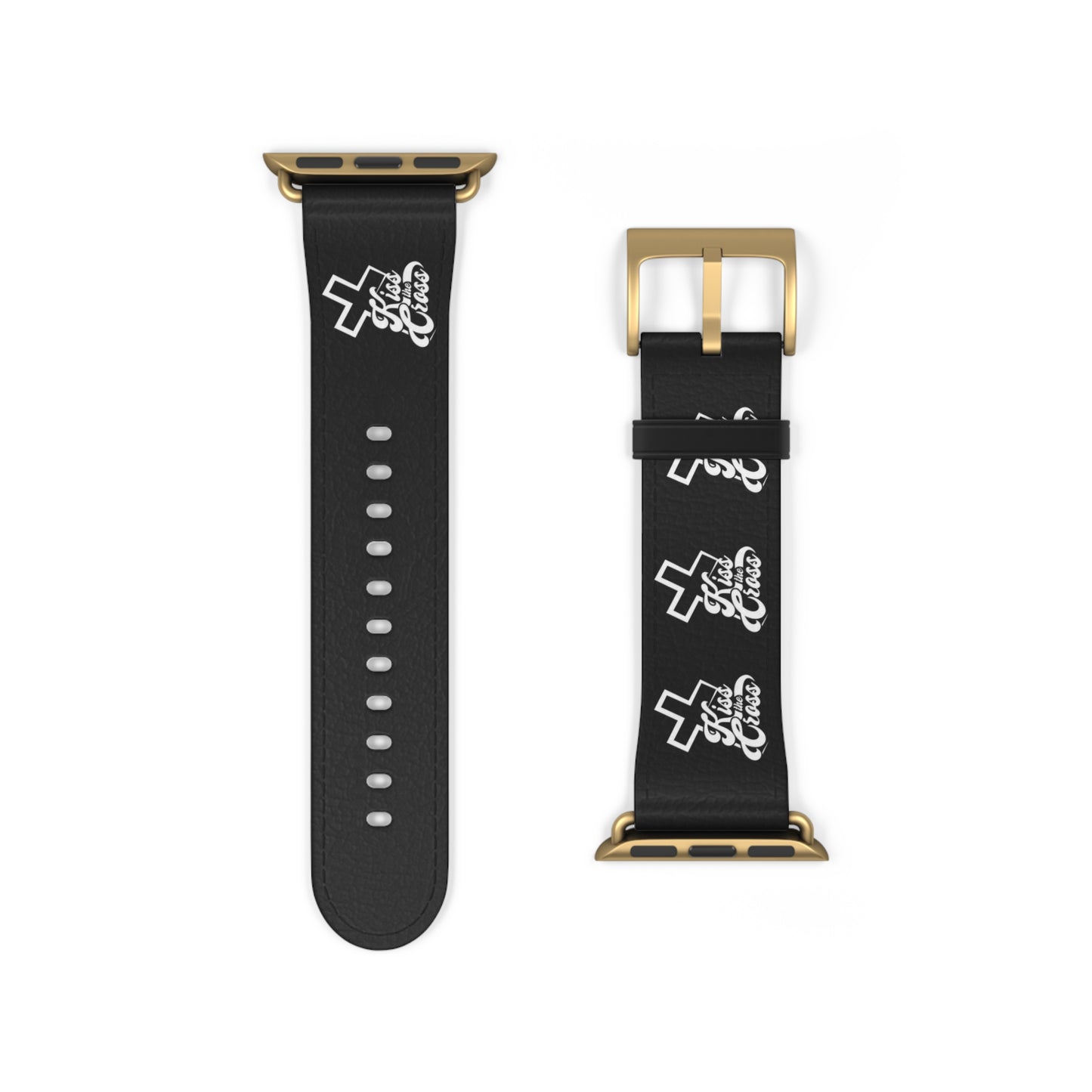 Kiss The Cross - Stylish Watch Band with Trendy Design.