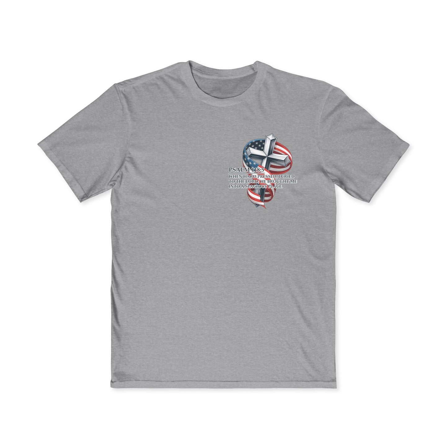 Kiss the Cross Tee — Patriotic Men’s Shirt