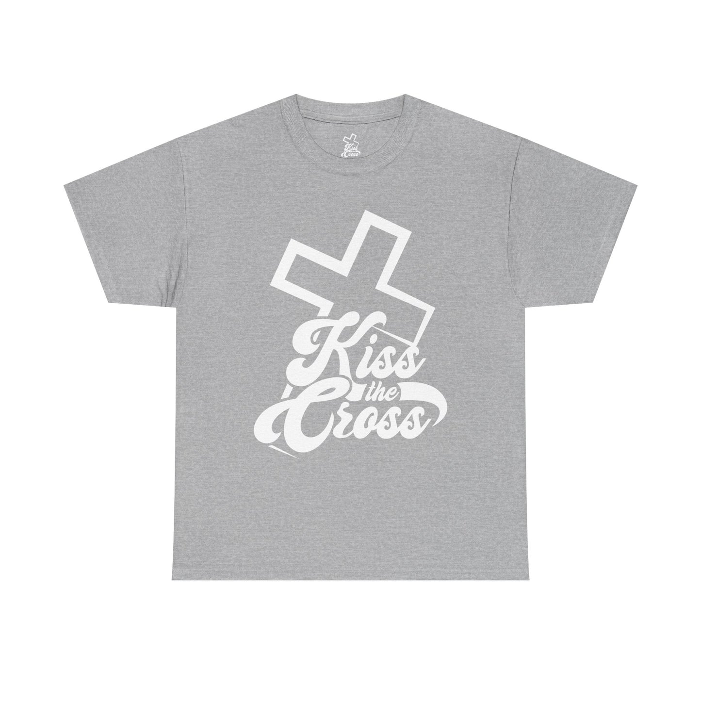 Kiss the Cross - Faith-Inspired Unisex Tee