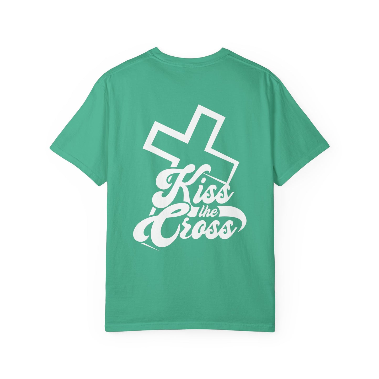 Kiss the Cross Unisex T-Shirt, Faith-Based Apparel.