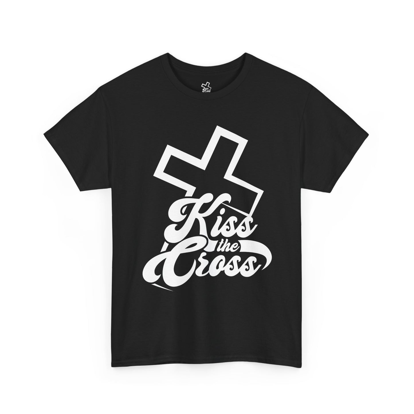Kiss the Cross - Faith-Inspired Unisex Tee