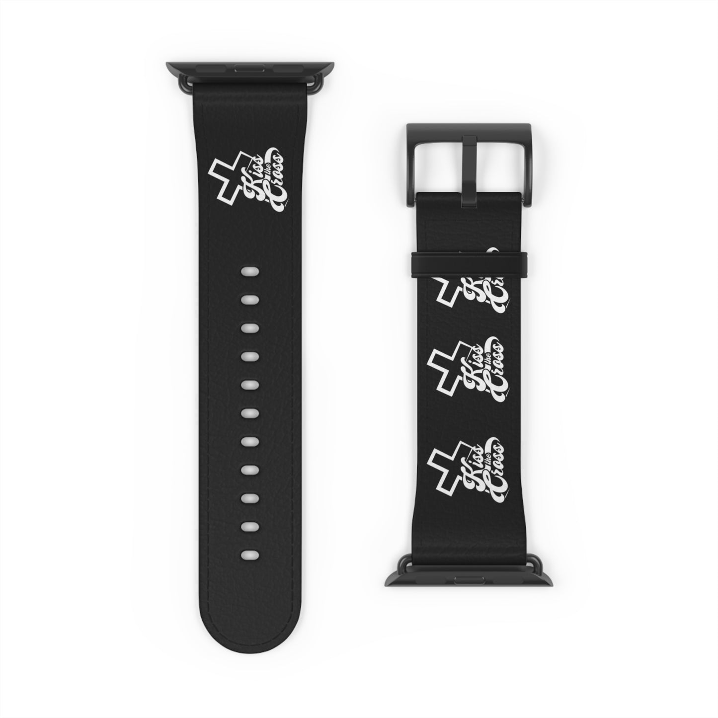Kiss The Cross - Stylish Watch Band with Trendy Design.