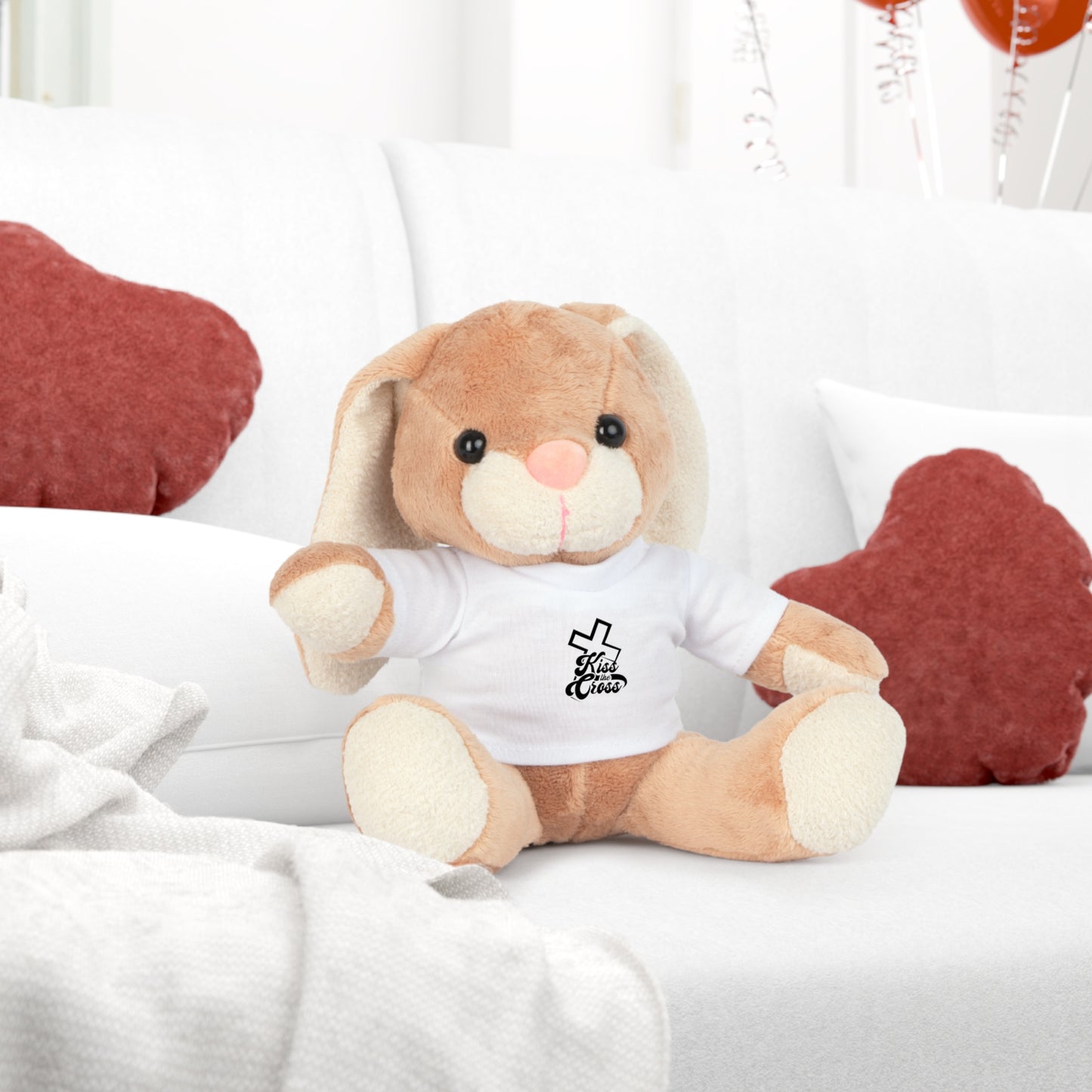 Kiss The Cross- Cute stuffed Animals