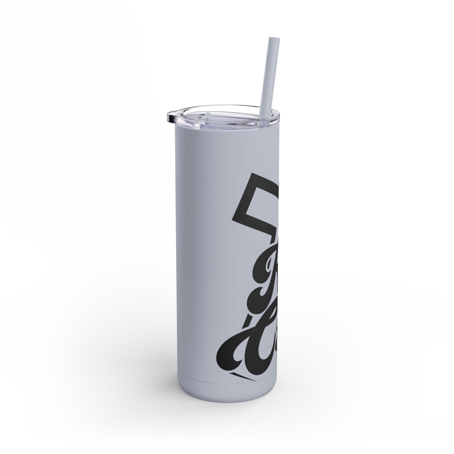 Kiss The Cross - Stylish Matte Tumbler - for hot and cold drinks.