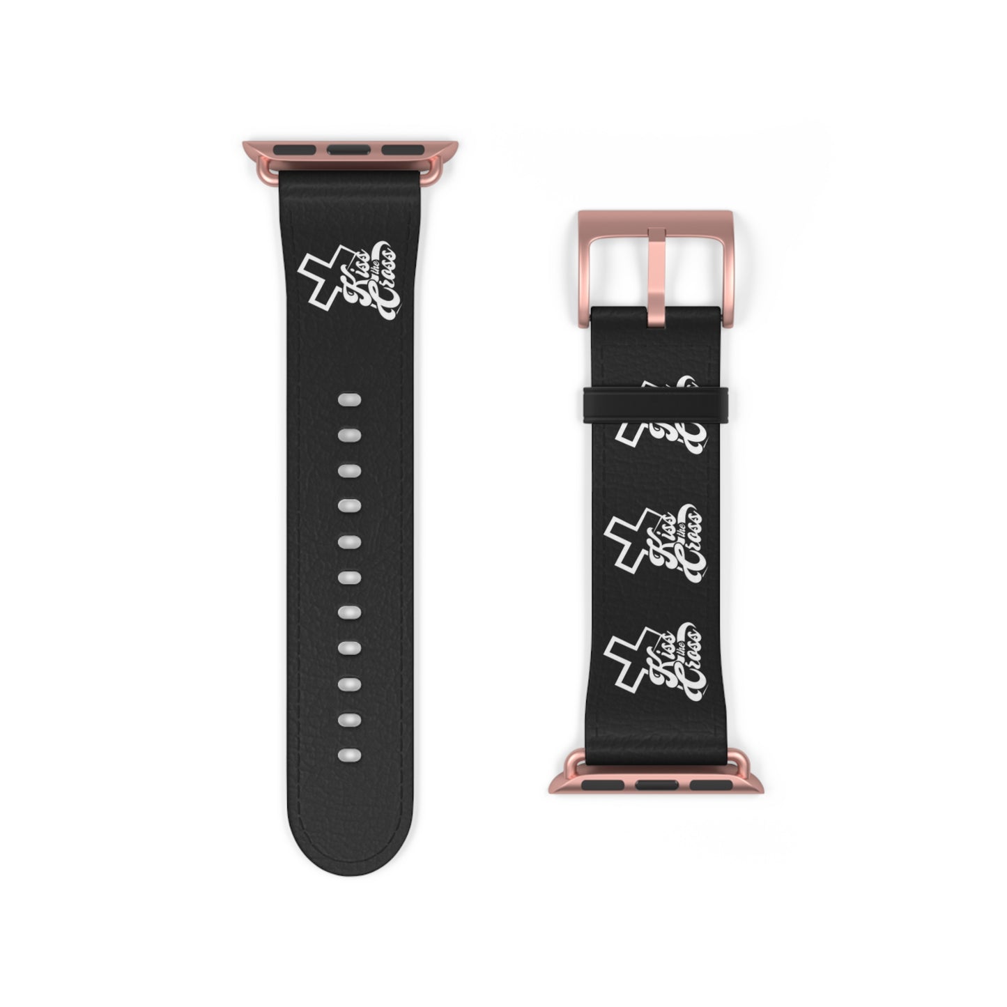 Kiss The Cross - Stylish Watch Band with Trendy Design.
