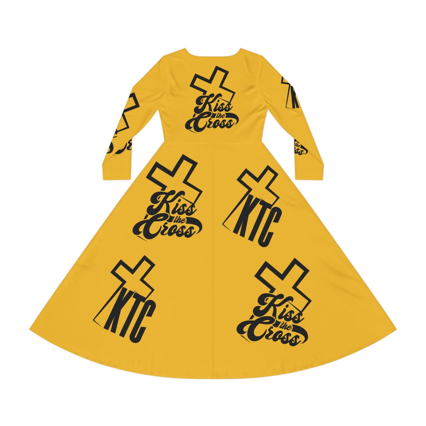 Kiss The Cross - Faith based youthful casual wear church dress.